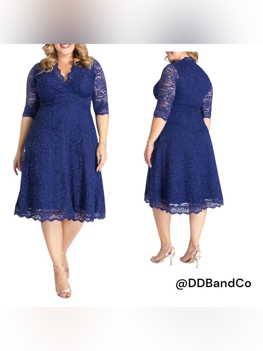 KIYONNA MADEMOISELLE LACE DRESS SIZE 4 (26/28)